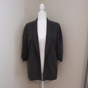 Silence + Noise Grey Blazer